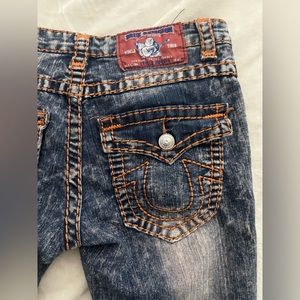 Vintage True Religion Jeans Big T Stitch Size 29